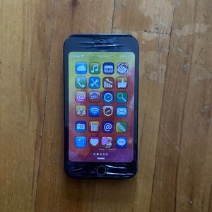 💎 Chewing Gum Fake iPhone Case -Black